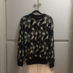 Black and White Coogi Sweater
